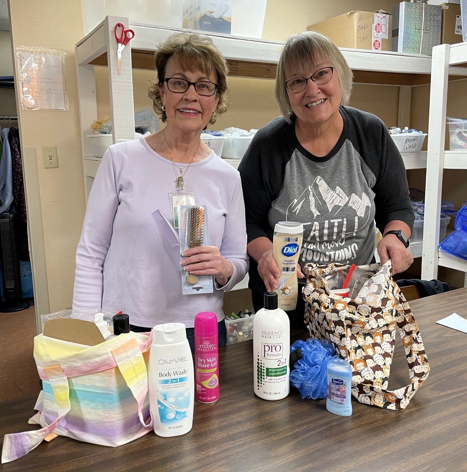 rescue ministries hope & care tote drive