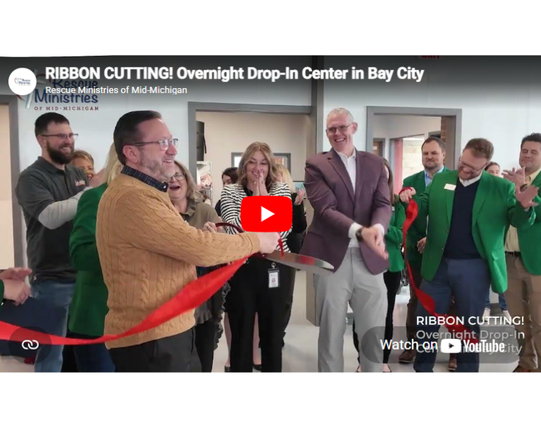 RIBBON CUTTING! Overnight Drop-In Center in Bay City
